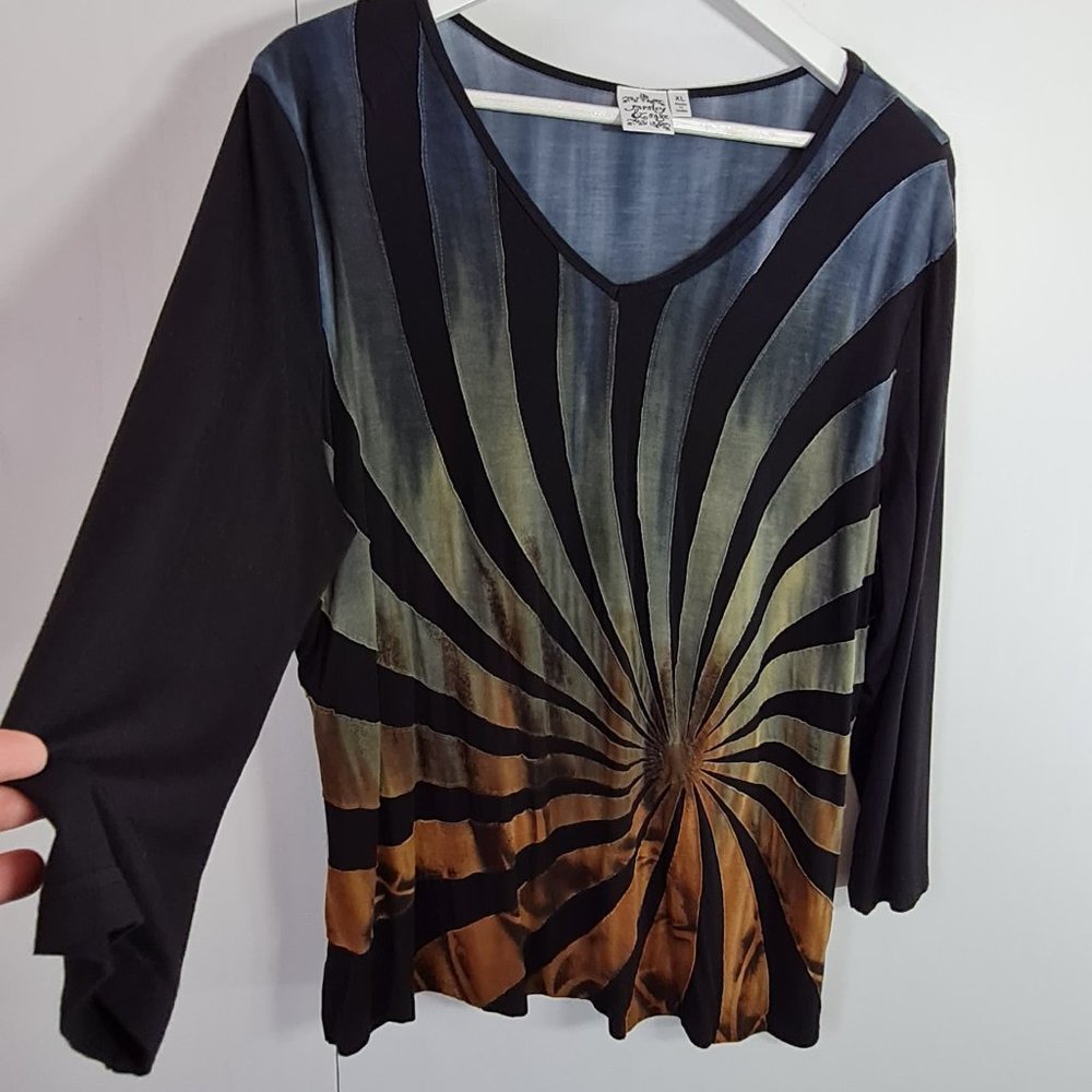 Parsley & Sage 3/4 Sleeve Top Size XL